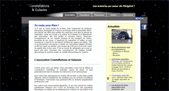 Desktop Screenshot of constellationsetgalaxies.org